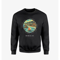Thumbnail for BORACAY - Badge - Sweatshirt - Black