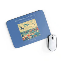 Thumbnail for VINTAGE G4474 - The Thermal Circus - Designed Mouse Pads design on blue rectangle