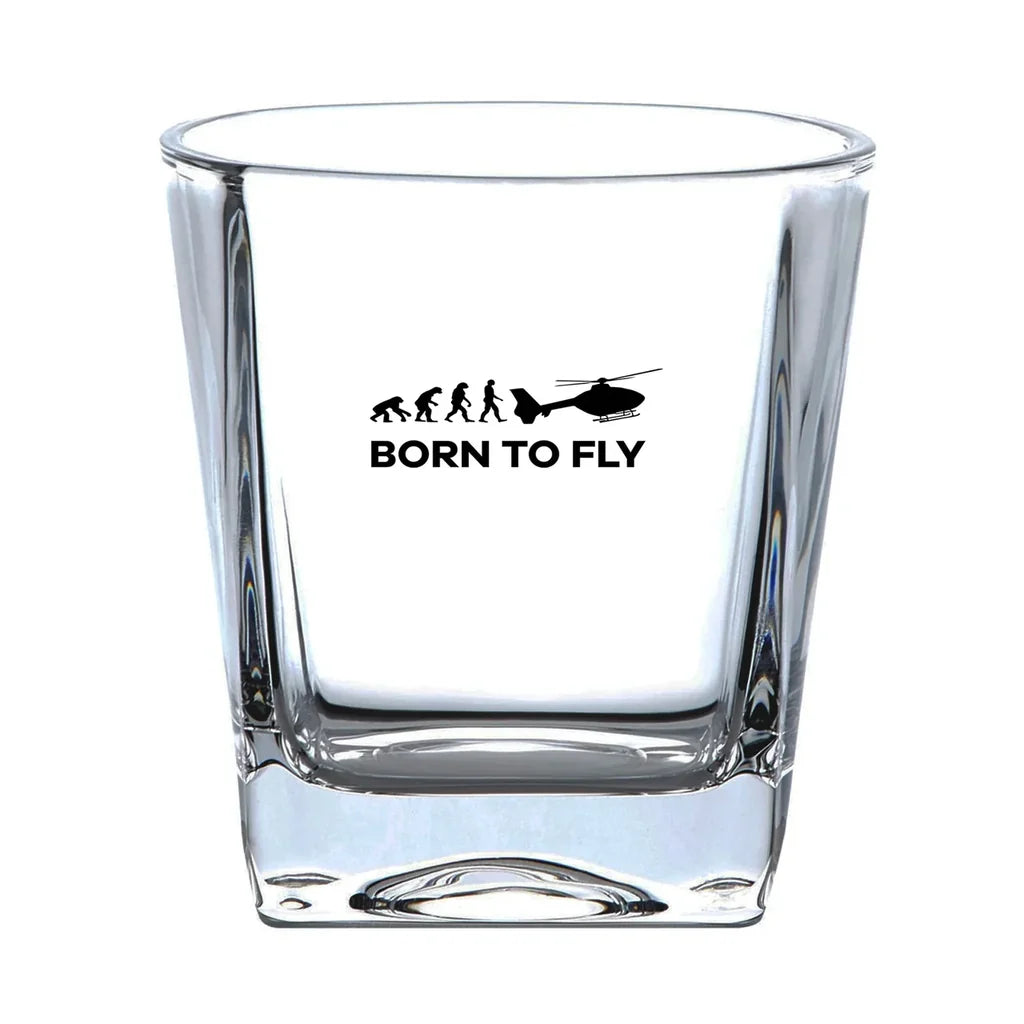 Customisable Helicopter Whisky Glass - view 2