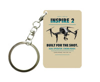 Thumbnail for DJI Inspire 2 Key Chain design on beige key chain