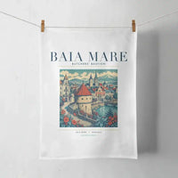 Thumbnail for BAIA MARE - Poster - Towel - White