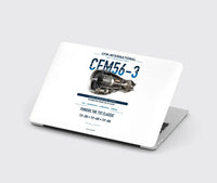 Thumbnail for CFM56-3 design on white MacBook case