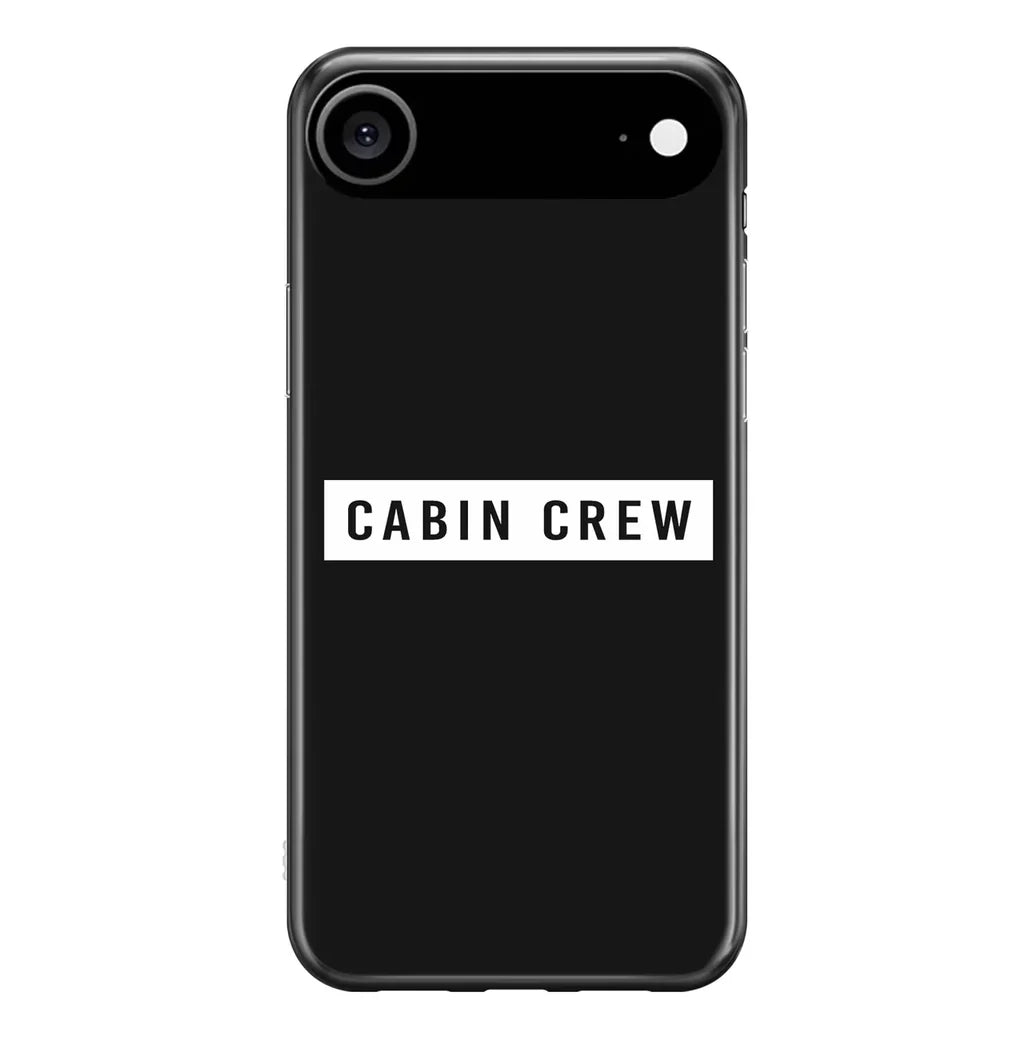 Cabin Crew Text iPhone Case - view 2