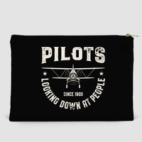 Thumbnail for Pilots Looking Down at People Zipper Pouch - view 2