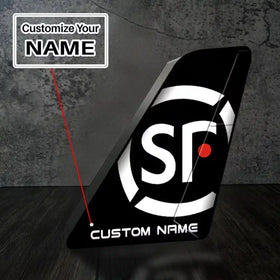 SF Airlines Led Aircraft Tail & 3D Lamp