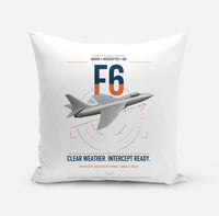 Thumbnail for Hawker Hunter F6 design on white pillow