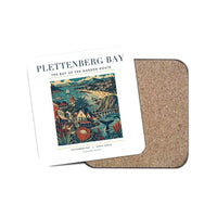 Thumbnail for PLETTENBERG BAY - Poster - Coaster - White