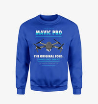 Thumbnail for DJI Mavic Pro design on blue sweatshirt