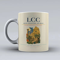 Thumbnail for Lecce Galatina Air Base (LCC) airport code design on beige ceramic mug