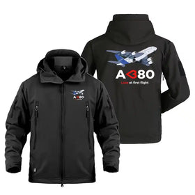 Airbus A380 Love at first flight Military Jackets (Customizable)