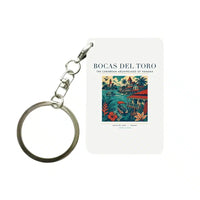 Thumbnail for BOCAS DEL TORO - Poster - Key Chain - White