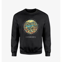 Thumbnail for CANBERRA - Badge - Sweatshirt - Black