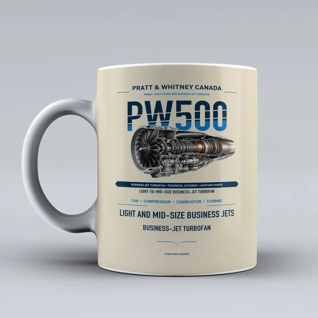 Mug design on beige pw500