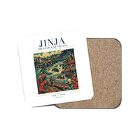 Thumbnail for JINJA - Poster - Coaster - White