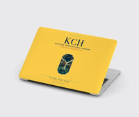 Thumbnail for Kuching International Airport (KCH) design on yellow MacBook case