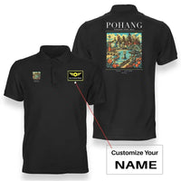 Thumbnail for POHANG - Poster - Double-Side Polo - Black + Name