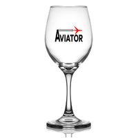 Thumbnail for Customisable Aviator Wine Glass - view 2