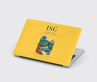 Thumbnail for Painushima Ishigaki Airport (ISG) design on yellow MacBook case