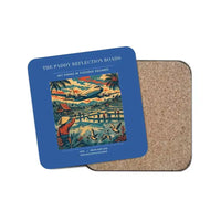 Thumbnail for The Paddy Reflection Roads - Designed Coasters design on blue 1-piece