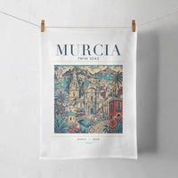 Thumbnail for MURCIA - Poster - Towel - White