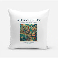 Thumbnail for ATLANTIC CITY - Poster - Pillow - White