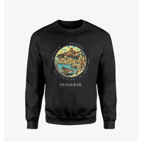 Thumbnail for NESSEBAR - Badge - Sweatshirt - Black