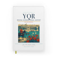 Thumbnail for Regina International Airport (YQR) design on white notebook