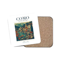 Thumbnail for COMO - Poster - Coaster - White