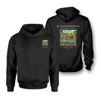 Thumbnail for KAADEDHDHOO - Poster - Double-Side Hoodie - Black