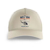 Thumbnail for Bell 205A-1++ design on beige printed hat