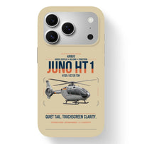 Thumbnail for Airbus H135 Juno HT1 design on beige magsafe iphone case, for iPhone 17 Pro