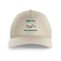 Thumbnail for DJI Agras T25 design on beige printed hat