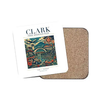 Thumbnail for CLARK - Poster - Coaster - White