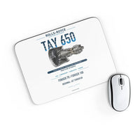 Thumbnail for TAY 650 design on white rectangle mouse pad