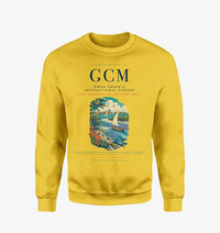 Thumbnail for Owen Roberts International Airport (GCM) design on yellow sweatshirt