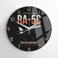 Thumbnail for RA-5C Vigilante design on black no frame wall clock
