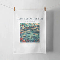 Thumbnail for CAYO LARGO DEL SUR - Poster - Towel - White