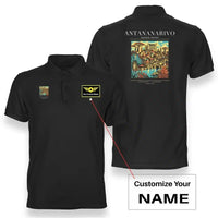 Thumbnail for ANTANANARIVO - Poster - Double-Side Polo - Black + Name