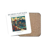 Thumbnail for PUERTO NATALES - Poster - Coaster - White