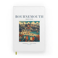 Thumbnail for BOURNEMOUTH - Poster - Notebook - White