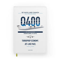 Thumbnail for De Havilland Dash 8-400 design on white notebook