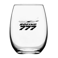 Thumbnail for Customisable Boeing 777 Drinking Glass - view 2