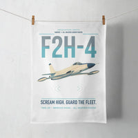 Thumbnail for F2H-4 Banshee design on white towel
