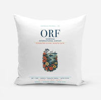 Thumbnail for Norfolk International Airport (ORF) design on white pillow