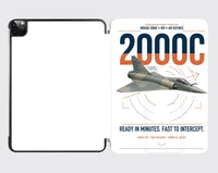 Thumbnail for Dassault Mirage 2000C RDI design on white ipad tablet case