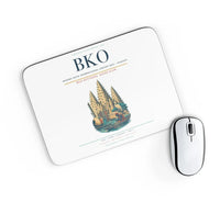 Thumbnail for Modibo Keita International Airport (BKO) design on white rectangle mouse pad