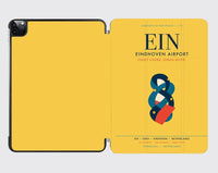 Thumbnail for Eindhoven Airport (EIN) design on yellow ipad tablet case
