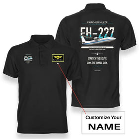 Fairchild Hiller FH-227B Premium Polo T-Shirts