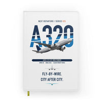 Thumbnail for Airbus A320 design on white notebook