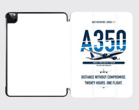 Thumbnail for Airbus A350-900ULR design on white ipad tablet case